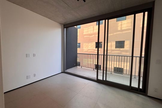 Varanda de kitnet/studio para alugar com 1 quarto, 25m² em Vila Mariana, São Paulo