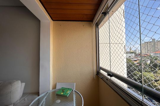 Varanda da Sala de apartamento à venda com 3 quartos, 84m² em Freguesia do Ó, São Paulo