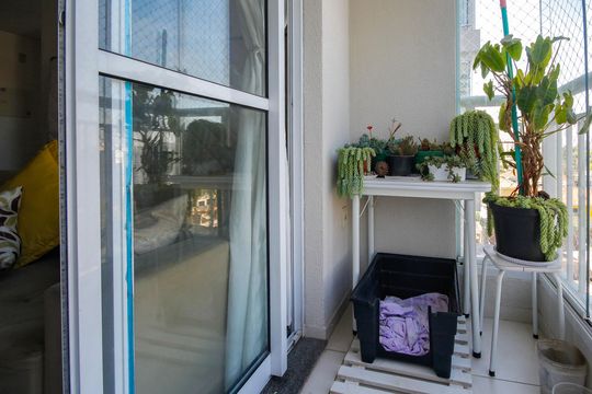 Varanda  de apartamento para alugar com 2 quartos, 49m² em Jardim Cidade Pirituba, São Paulo