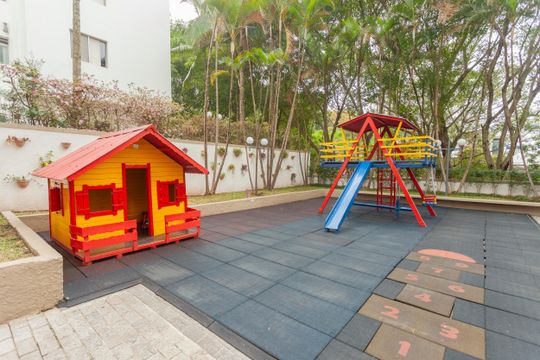 Área comum - Playground de apartamento à venda com 3 quartos, 88m² em Vila Campo Grande, São Paulo