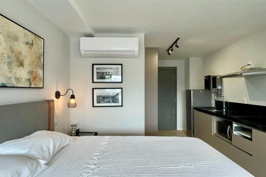 Studio de kitnet/studio para alugar com 1 quarto, 27m² em Sumaré, São Paulo
