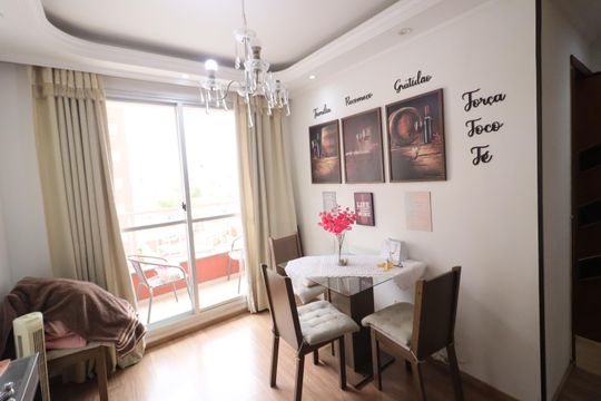 Sala de apartamento para alugar com 2 quartos, 58m² em Bussocaba, Osasco