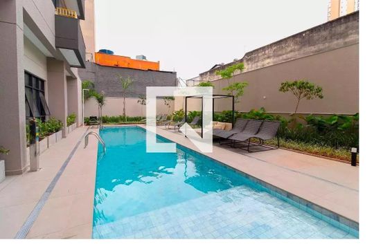 Área comum - Piscina de kitnet/studio para alugar com 1 quarto, 26m² em Vila Olímpia, São Paulo
