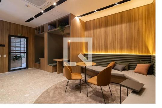 Área comum de kitnet/studio para alugar com 1 quarto, 26m² em Vila Olímpia, São Paulo