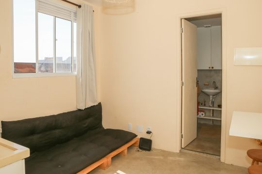 Apartamento para alugar com 1 quarto, 25m² em Barra Funda, São Paulo