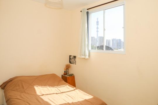 Quarto de apartamento para alugar com 1 quarto, 25m² em Barra Funda, São Paulo