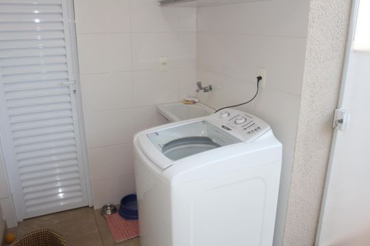 Área de Serviço de apartamento à venda com 2 quartos, 95m² em Santa Maria, São Caetano do Sul