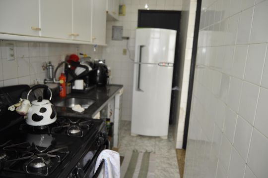 Cozinha de apartamento à venda com 2 quartos, 55m² em Engenho Novo, Rio de Janeiro
