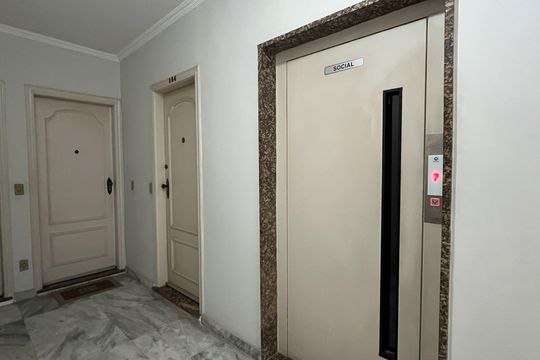 Área comum de apartamento para alugar com 1 quarto, 88m² em Ponta da Praia, Santos
