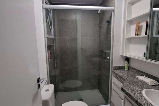 Banheiro 2 de apartamento à venda com 3 quartos, 134m² em Bosque da Saúde, São Paulo