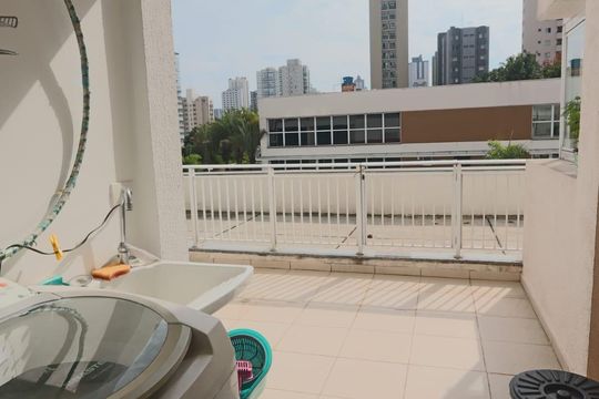 Área de Serviço de apartamento à venda com 3 quartos, 134m² em Bosque da Saúde, São Paulo