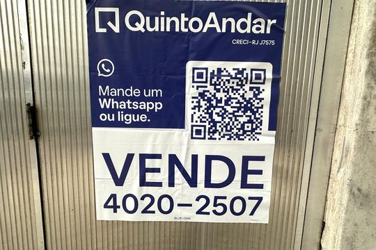Placa de apartamento à venda com 1 quarto, 54m² em Copacabana, Rio de Janeiro