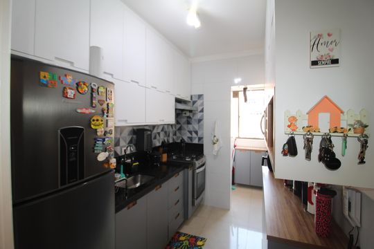 Cozinha de apartamento à venda com 2 quartos, 60m² em Alto do Mandaqui, São Paulo