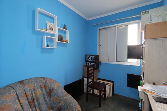 Quarto 1 de apartamento à venda com 3 quartos, 67m² em Vila Luzita, Santo André
