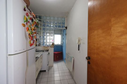 Cozinha de apartamento à venda com 3 quartos, 67m² em Vila Luzita, Santo André
