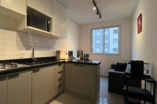 Apartamento à venda com 1 quarto, 26m² em Santo Amaro, São Paulo