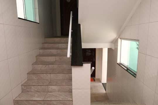 Área comum - Saguão do andar de apartamento à venda com 2 quartos, 57m² em Conjunto Residencial José Bonifácio, São Paulo