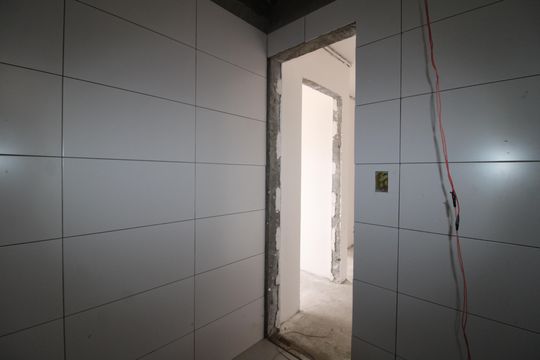 Banheiro Social de apartamento à venda com 2 quartos, 47m² em Vila Paulista, Guarulhos