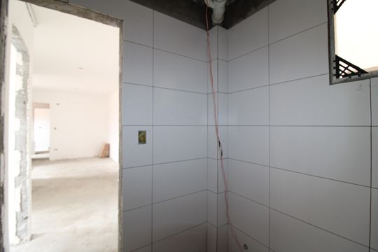 Banheiro Social de apartamento à venda com 2 quartos, 47m² em Vila Paulista, Guarulhos