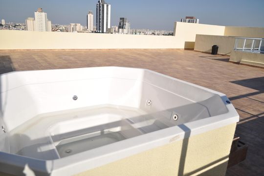 Área comum de apartamento à venda com 1 quarto, 52m² em Vila Mazzei, São Paulo