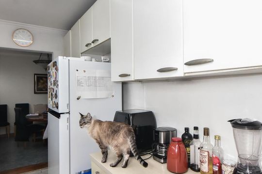Cozinha de apartamento à venda com 3 quartos, 140m² em Vila Andrade, São Paulo