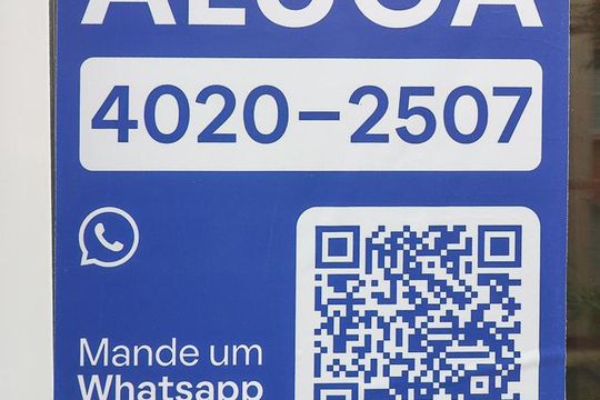 Placa de apartamento para alugar com 1 quarto, 33m² em Jardim Itu, Porto Alegre