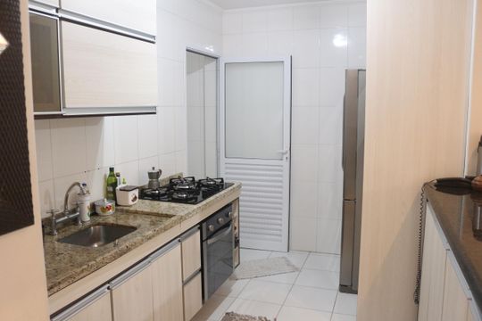 Cozinha de apartamento à venda com 3 quartos, 125m² em Boa Vista, São Caetano do Sul