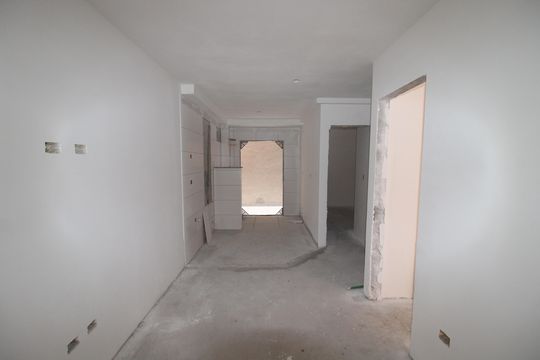 Sala/Cozinha de apartamento à venda com 2 quartos, 48m² em Vila Paulista, Guarulhos