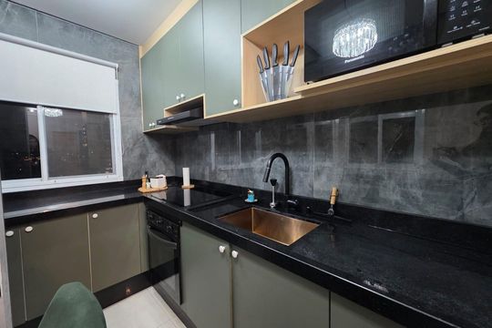 Cozinha de apartamento para alugar com 2 quartos, 41m² em Itaquera, São Paulo