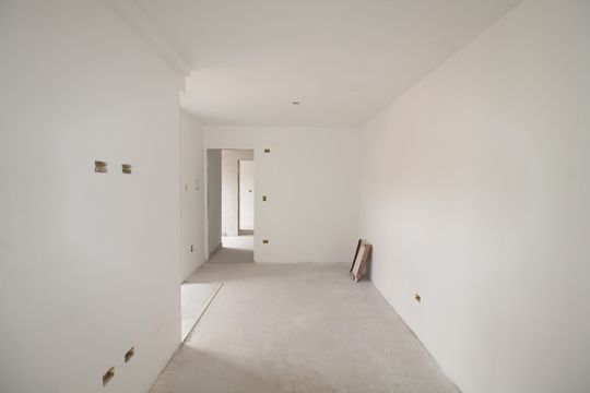Sala/Cozinha de apartamento à venda com 2 quartos, 48m² em Vila Paulista, Guarulhos