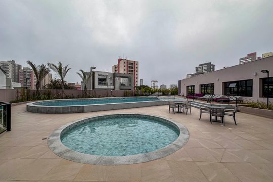 Área comum - Piscina de apartamento à venda com 3 quartos, 125m² em Vila Santa Teresa, Santo André