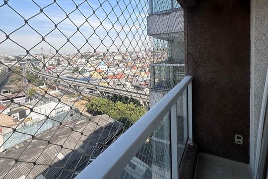 Sacada da suíte  de apartamento à venda com 2 quartos, 60m² em Vila Ema, São Paulo