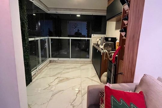 Sala de apartamento à venda com 2 quartos, 60m² em Vila Ema, São Paulo