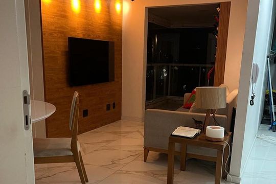 Sala de apartamento à venda com 2 quartos, 60m² em Vila Ema, São Paulo