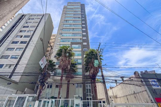Fachada de kitnet/studio à venda com 1 quarto, 32m² em Pinheiros, São Paulo