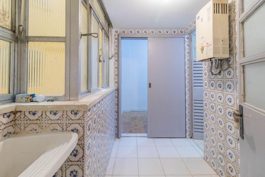 Área de Serviço de apartamento à venda com 3 quartos, 81m² em Cidade Baixa, Porto Alegre