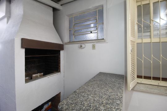 Área comum - Churrasqueira de apartamento à venda com 2 quartos, 66m² em Petrópolis, Porto Alegre