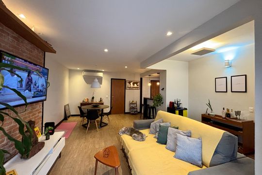 Sala de apartamento para alugar com 2 quartos, 85m² em Botafogo, Rio de Janeiro