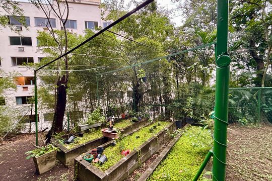 Área comum de apartamento para alugar com 2 quartos, 85m² em Botafogo, Rio de Janeiro