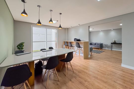 Área comum de kitnet/studio à venda com 1 quarto, 25m² em Chácara Inglesa, São Paulo