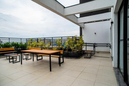 Área comum de kitnet/studio à venda com 1 quarto, 25m² em Bela Vista, São Paulo