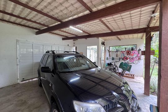 Área externa - Garagem de casa à venda com 5 quartos, 320m² em Vargem Grande, Rio de Janeiro