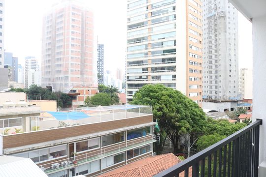 Varanda de kitnet/studio à venda com 1 quarto, 26m² em Barra Funda, São Paulo