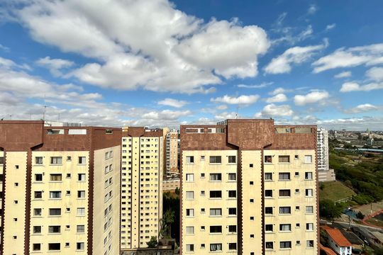 Vista do Quarto 2 de apartamento para alugar com 2 quartos, 40m² em Jardim Oriental, São Paulo