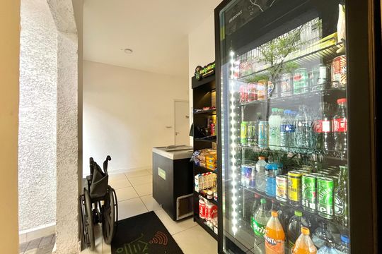 Área comum - Mercado de apartamento para alugar com 2 quartos, 40m² em Jardim Oriental, São Paulo