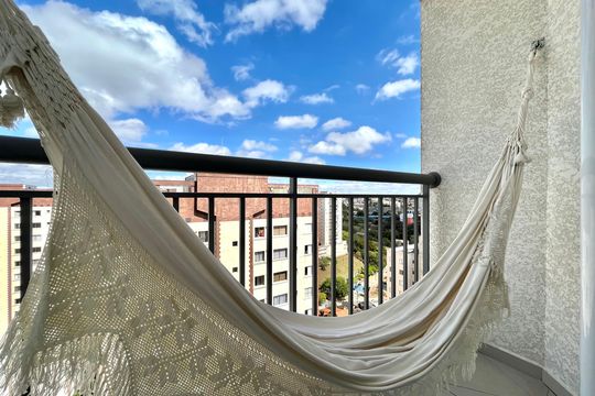 Varanda de apartamento para alugar com 2 quartos, 40m² em Jardim Oriental, São Paulo