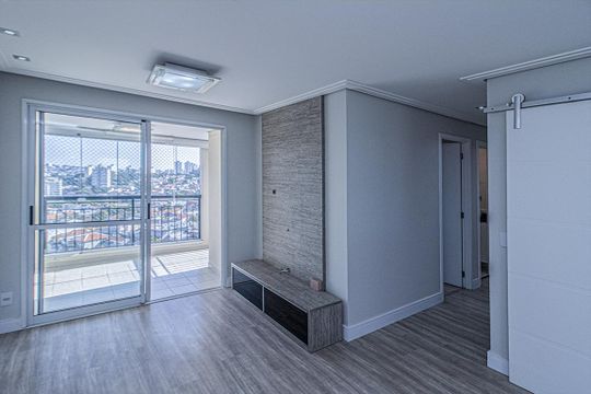 Sala de apartamento à venda com 3 quartos, 67m² em Vila Brasilio Machado, São Paulo