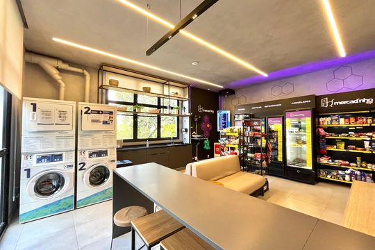 Área comum de apartamento à venda com 1 quarto, 37m² em Chácara Inglesa, São Paulo