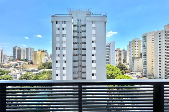 Vista do Quarto de apartamento à venda com 1 quarto, 37m² em Chácara Inglesa, São Paulo
