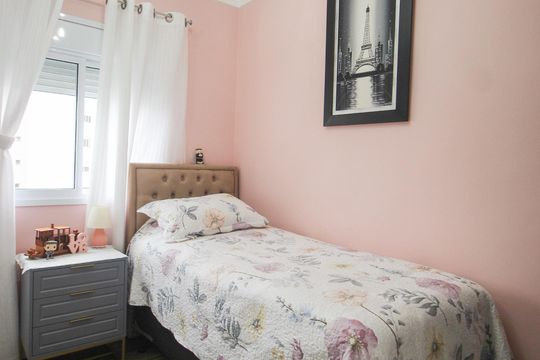 Suíte 2 de apartamento à venda com 3 quartos, 97m² em Vila Andrade, São Paulo